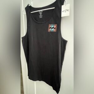 Billabong Black Cotton Tanktop